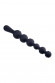 Черная анальная цепочка Beads Hunter - 22,9 см. Черная анальная цепочка Beads Hunter - 22,9 см.