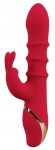 Красный вибратор-кролик с 3 подвижными кольцами Rabbit Vibrator with 3 Moving Rings - 23,7 см. Красный вибратор-кролик с 3 подвижными кольцами Rabbit Vibrator with 3 Moving Rings - 23,7 см.