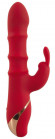 Красный вибратор-кролик с 3 подвижными кольцами Rabbit Vibrator with 3 Moving Rings - 23,7 см. Красный вибратор-кролик с 3 подвижными кольцами Rabbit Vibrator with 3 Moving Rings - 23,7 см.