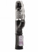 Чёрный анально-вагинальный вибратор Vibro Bead - 22,6 см.