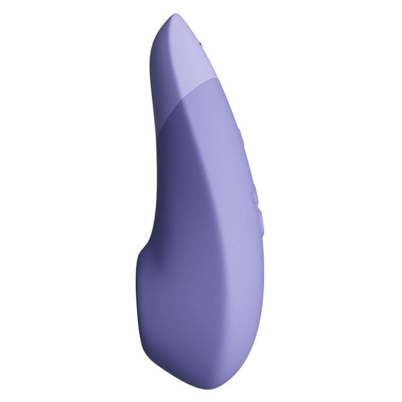 Сиреневый бесконтактный клиторальный стимулятор Womanizer Enhance с вибрацией