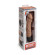 Кофейный вибратор-реалистик 6.5  Girthy Realistic Vibrator - 19 см.