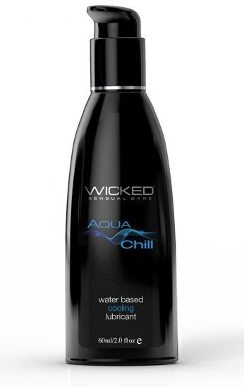 Охлаждающий лубрикант на водной основе Wicked AQUA CHILL - 60 мл. Охлаждающий лубрикант на водной основе Wicked AQUA CHILL - 60 мл.