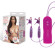 Многоскоскоростные виброзажимы для сосков Remote Control Vibrating Nipple Clips