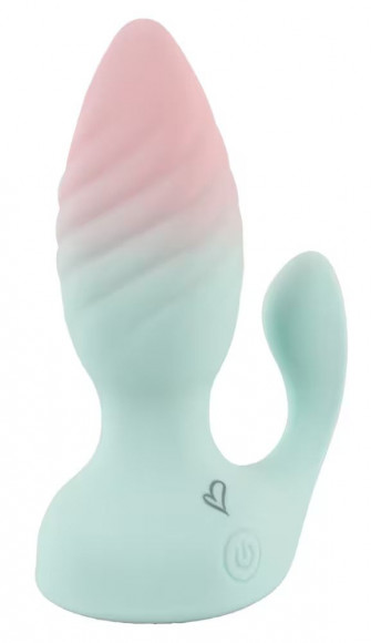 Анальная пробка JUVELA RC Butt Plug с пультом ДУ - 11,5 см.
