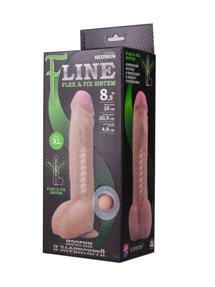 Фаллоимитатор на присоске F LINE - 25 см. Фаллоимитатор на присоске F LINE - 25 см.