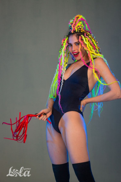 Красная плеть Party Hard Risque - 63,5 см. Красная плеть Party Hard Risque - 63,5 см.