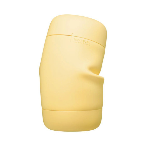 Желтый мастурбатор Tenga Puffy