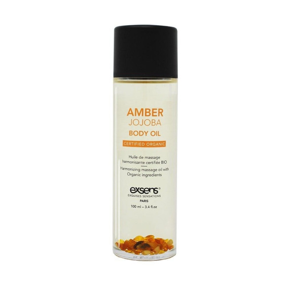 Органическое массажное масло AMBER JOJOBA - 100 мл. Органическое массажное масло AMBER JOJOBA - 100 мл.