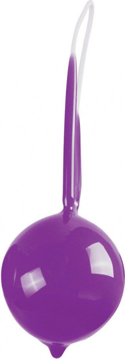 Фиолетовый вагинальный шарик Geisha Super Ball
