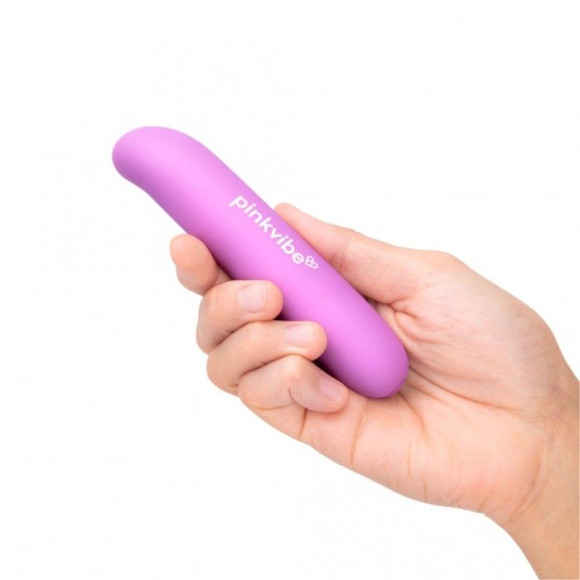 Фиолетовый вибромассажер Pink Vibe для стимуляции точки G и клитора - 12,2 см. Фиолетовый вибромассажер Pink Vibe для стимуляции точки G и клитора - 12,2 см.