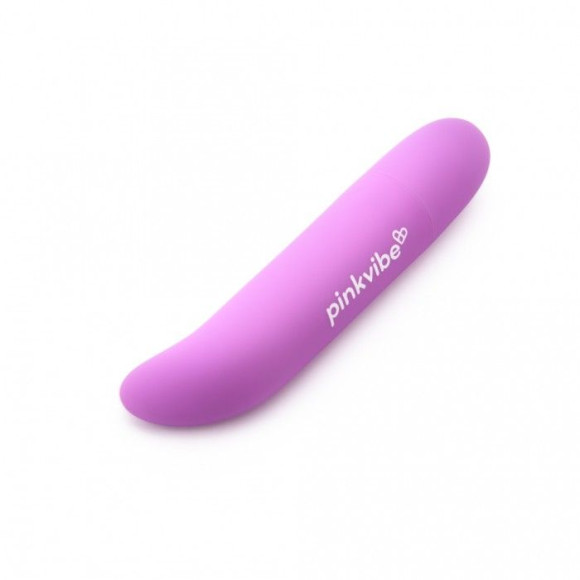 Фиолетовый вибромассажер Pink Vibe для стимуляции точки G и клитора - 12,2 см. Фиолетовый вибромассажер Pink Vibe для стимуляции точки G и клитора - 12,2 см.