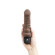 Коричневый вибратор-реалистик 6 Realistic Vibrator - 17 см. Коричневый вибратор-реалистик 6 Realistic Vibrator - 17 см.