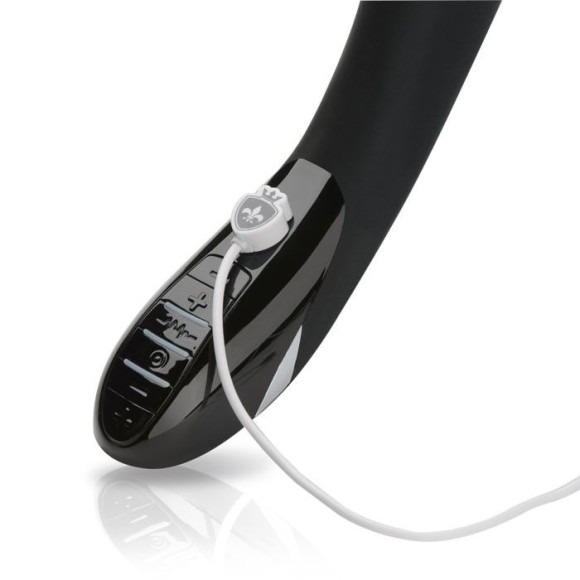 Черный вибратор с миостимуляцией Mystim Electric Eric Black Edition - 27 см. Черный вибратор с миостимуляцией Mystim Electric Eric Black Edition - 27 см.
