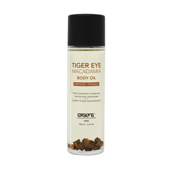 Органическое массажное масло TIGER EYE MACADAMIA - 100 мл. Органическое массажное масло TIGER EYE MACADAMIA - 100 мл.