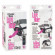 Розовый страпон с вибрацией 10-Function Love Rider G-Caress