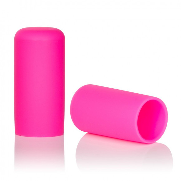 Розовые насадки-присоски на соски Nipple play Silicone Nipple Suckers
