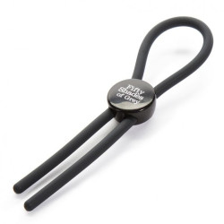 Тёмно-серое эрекционное кольцо с зажимом Again and Again Adjustable Cock Ring Тёмно-серое эрекционное кольцо с зажимом Again and Again Adjustable Cock Ring