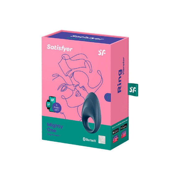 Эрекционное кольцо Satisfyer Mighty One с возможностью управления через приложение Эрекционное кольцо Satisfyer Mighty One с возможностью управления через приложение
