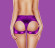 Фиолетовые трусики с вибрацией Exotic Vibrating Panty