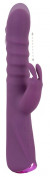 Фиолетовый вибратор-кролик 2 Function Rabbit Vibrator - 23,7 см.
