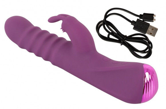 Фиолетовый вибратор-кролик 2 Function Rabbit Vibrator - 23,7 см. Фиолетовый вибратор-кролик 2 Function Rabbit Vibrator - 23,7 см.