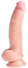 Телесный фаллоимитатор на присоске 8 Triple Density Fat Cock with Balls - 24,1 см. Телесный фаллоимитатор на присоске 8 Triple Density Fat Cock with Balls - 24,1 см.