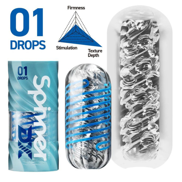 Мастурбатор Tenga Spinner DX 01 Drops