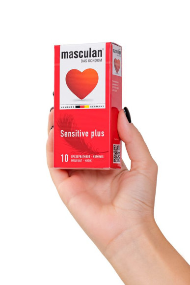 Презервативы Masculan Sensitive plus - 10 шт. Презервативы Masculan Sensitive plus - 10 шт.