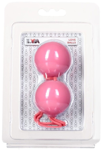 Розовые вагинальные шарики BI-BALLS Розовые вагинальные шарики BI-BALLS