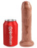 Кофейный необрезанный фаллоимитатор на присоске 7 Uncut Cock - 19,1 см. Кофейный необрезанный фаллоимитатор на присоске 7 Uncut Cock - 19,1 см.