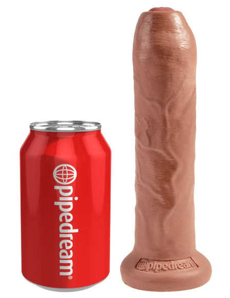 Кофейный необрезанный фаллоимитатор на присоске 7 Uncut Cock - 19,1 см. Кофейный необрезанный фаллоимитатор на присоске 7 Uncut Cock - 19,1 см.