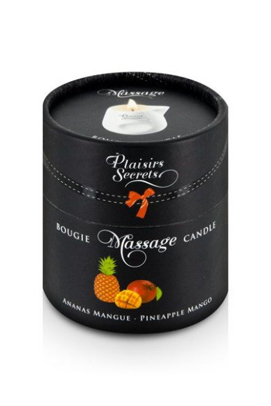 Массажная свеча с ароматом манго и ананаса Bougie de Massage Ananas Mangue - 80 мл. Массажная свеча с ароматом манго и ананаса Bougie de Massage Ananas Mangue - 80 мл.