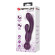 Сливовый двусторонний вибратор 2-в-1 All Rounder - кролик и wand