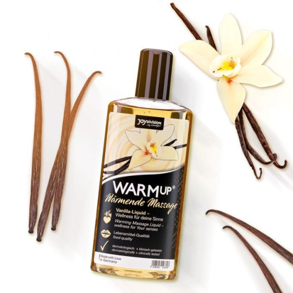 Массажное масло с ароматом ванили WARMup vanilla - 150 мл. Массажное масло с ароматом ванили WARMup vanilla - 150 мл.