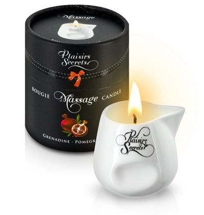 Массажная свеча с ароматом граната Bougie de Massage Gourmande Grenadine - 80 мл. Массажная свеча с ароматом граната Bougie de Massage Gourmande Grenadine - 80 мл.