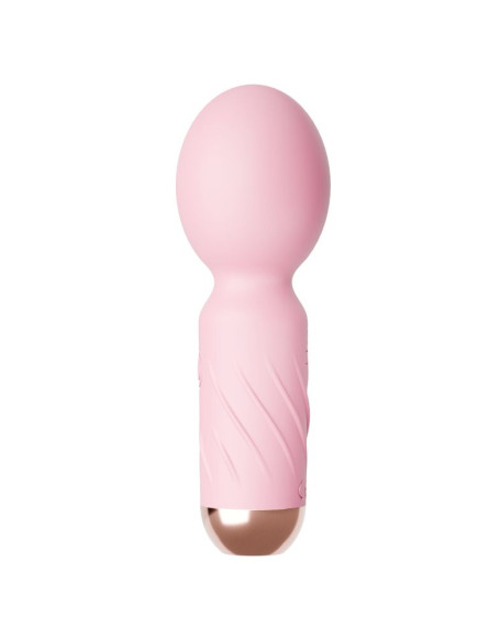 Нежно-розовый мини-вибратор Cute mini Wand