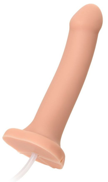 Телесный фаллос с имитацией эякуляции Silicon Cum Dildo L - 19,6 см. Телесный фаллос с имитацией эякуляции Silicon Cum Dildo L - 19,6 см.