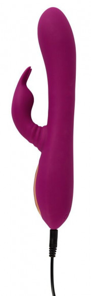 Фиолетовый вибратор 3 Function Vibrator с вращением бусин - 23 см. Фиолетовый вибратор 3 Function Vibrator с вращением бусин - 23 см.