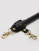 Черная распорка для ног Bound to You Faux Leather Spreader Bar - 50,8 см. Черная распорка для ног Bound to You Faux Leather Spreader Bar - 50,8 см.