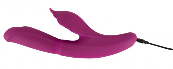 Лиловый вибратор-кролик 4 Function Vibrator - 24 см. Лиловый вибратор-кролик 4 Function Vibrator - 24 см.