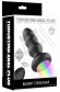 Черная анальная вибропробка с фрикционным механизмом и LED-подсветкой - 12,5 см. Черная анальная вибропробка с фрикционным механизмом и LED-подсветкой - 12,5 см.