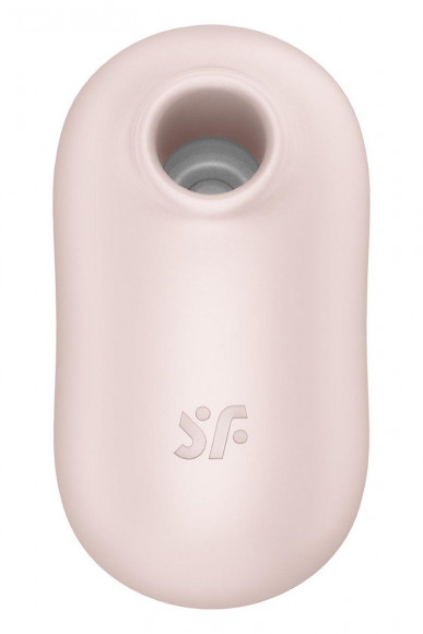 Бежевый вакуумный вибростимулятор клитора Satisfyer Pro To Go 2 Бежевый вакуумный вибростимулятор клитора Satisfyer Pro To Go 2