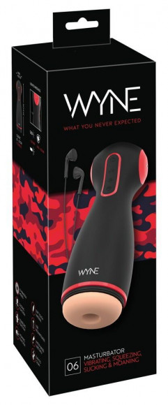 Мастурбатор WYNE Masturbator 06 с двумя моторами