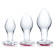 Набор из 3 стеклянных анальных пробок Heart Jewel Plug Set Набор из 3 стеклянных анальных пробок Heart Jewel Plug Set