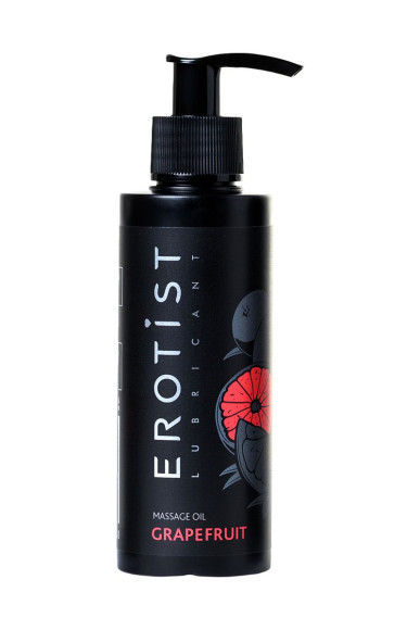 Массажное масло Erotist GRAPEFRUIT с ароматом грейпфрута - 150 мл. Массажное масло Erotist GRAPEFRUIT с ароматом грейпфрута - 150 мл.