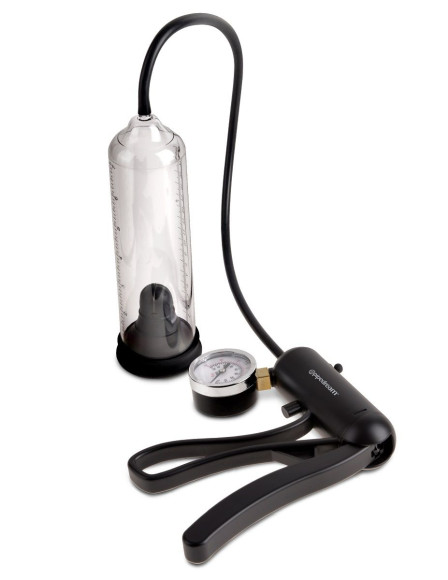 Вакуумная мужская помпа с датчиком давления Pro-Gauge Power Pump Вакуумная мужская помпа с датчиком давления Pro-Gauge Power Pump