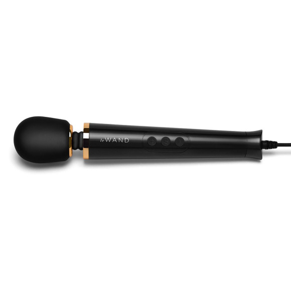 Черный проводной вибратор Le Wand Petite Vibrating Massager - 25 см. Черный проводной вибратор Le Wand Petite Vibrating Massager - 25 см.