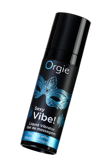 Гель для массажа ORGIE Sexy Vibe Liquid Vibrator с эффектом вибрации - 15 мл. Гель для массажа ORGIE Sexy Vibe Liquid Vibrator с эффектом вибрации - 15 мл.
