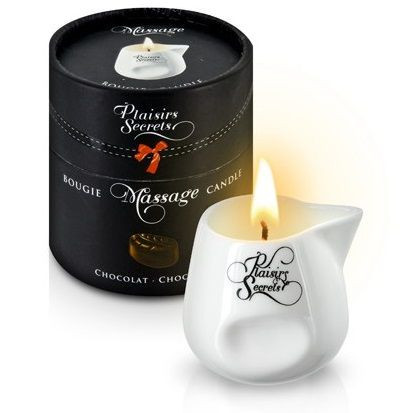 Массажная свеча с ароматом шоколада Bougie de Massage Gourmande Chocolat - 80 мл. Массажная свеча с ароматом шоколада Bougie de Massage Gourmande Chocolat - 80 мл.